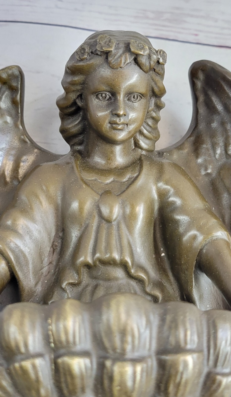 Vintage VICTORIAN Figural Bronze Brass Putti CHERUB Angel Home WALL Decor Sale eBay