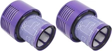 Replacement 2Pk for Dyson 969082-01 V10 SV12 Animal Absolute Total Clean Filter