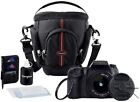 Genuine Targus Dslr Camera Bag With Deluxe Starter Kit - Brand New - Free Ship!