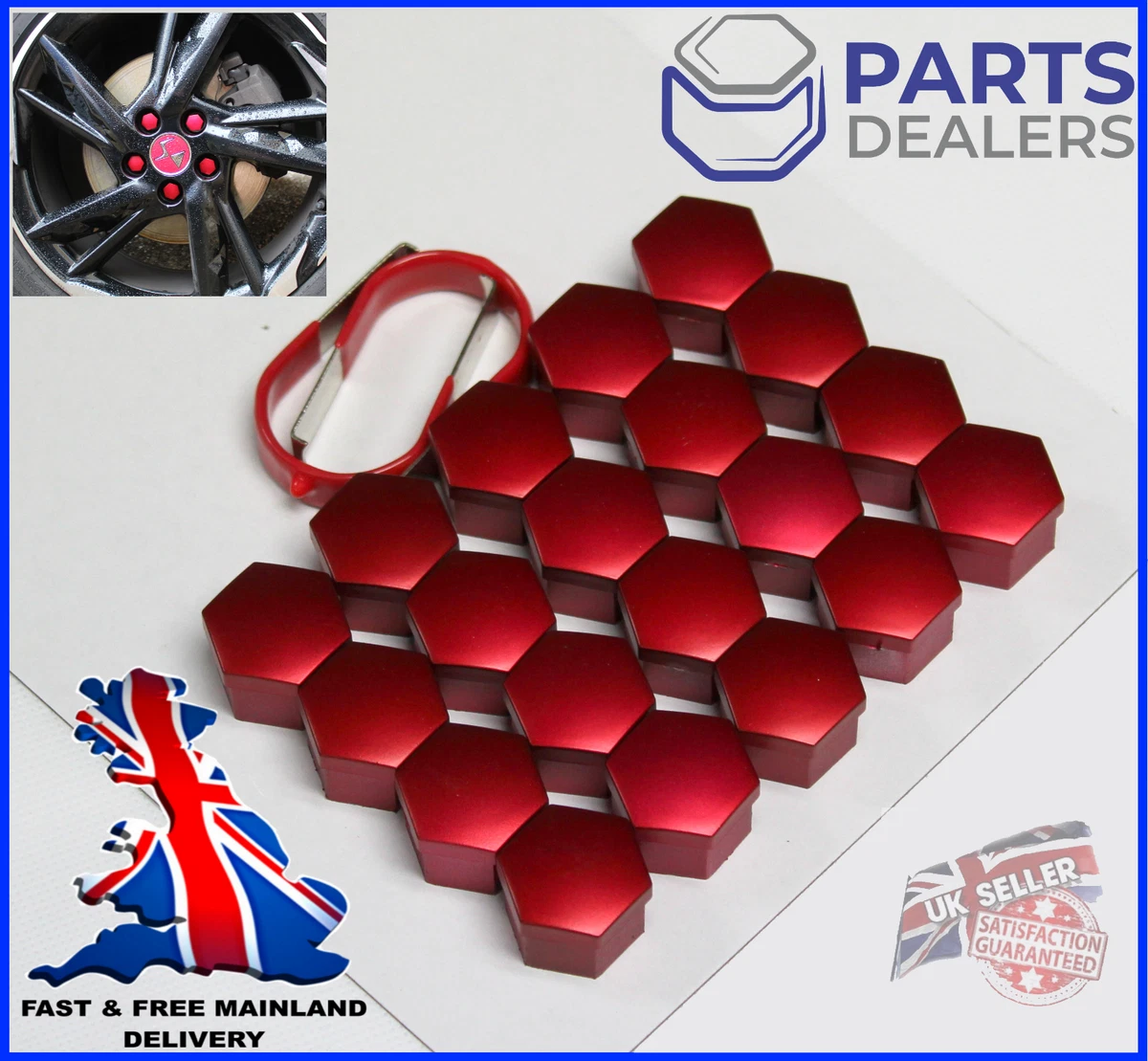 Mini cooper cheap wheel nut covers