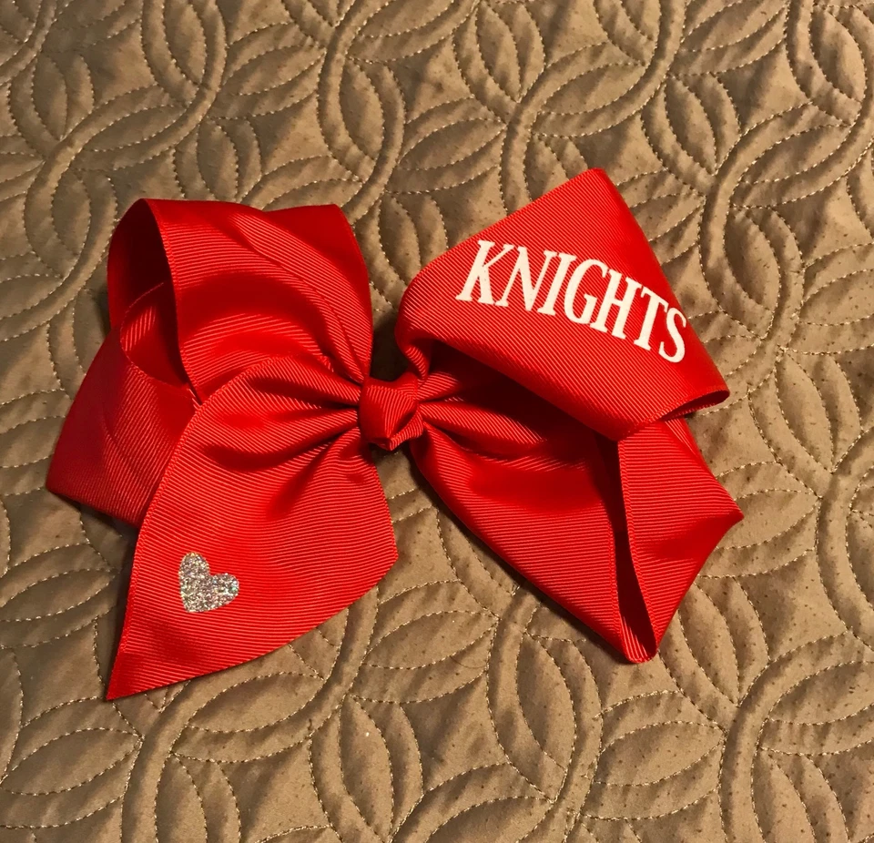 GRAN MOÑO DE PELO DE GROSGRAIN DE 8" JOJO Siwa INSPIRADO rojo personalizado arco de pelo Foto 2 de 4