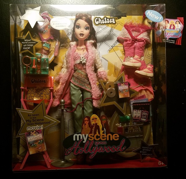2005 Barbie My Scene Chelsea Goes To Hollywood Doll By Mattel Niob
