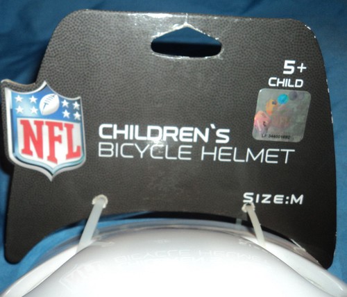 NFL San Diego Chargers Children's Kids Bicycle Bike Safety Riding Helmet, Size M - Picture 2 of 3