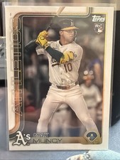 Max Muncy (RC) 2025 Topps Update #US250 Rookie Card Oakland Athletics NM. rookie card picture