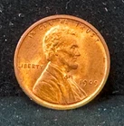 1909 VDB 1C Lincoln Cent RD- CHOICE GEM BU RED/ FREE SHIPPING- SMH-132