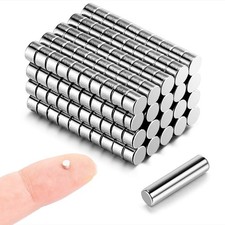 Tiny Magnets 200pcs 3mm X 2mm Round Magnets For Crafts Miniatures Models Comes