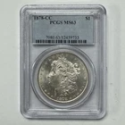 1878-CC Morgan Silver Dollar PCGS MS63 Carson City Better Date Silver Dollar