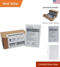 Dual-Sided Alcohol-Free Cleaning Cards for Card Readers – 50 Individually Sealed