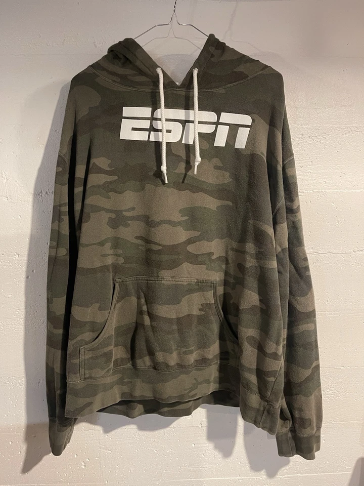 Sudadera con capucha camuflaje ESPN talla XL Foto 2 de 3