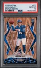 2025 Panini Phoenix Jaxson Dart Bronze Seismic /15 PSA 10 RC Rookie SSP Giants