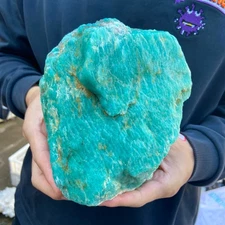 5lb Natural amazon stone Rock Crystal Gemstone Rough Mineral Specimen HEALING