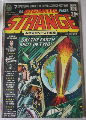 DC COMICS 64 PAGES GIGANTIC STRANGE ADVENTURES #228 FEB. 1971