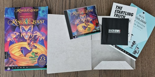 King's Quest VII Princeless Bride - Sierra - Big box, CD - IBM PC, Manual - Picture 5 of 8
