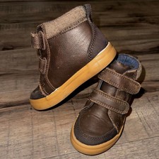 Toddler Boy Chukka Boot 6 Cat & Jack Casual Fall Winter Brown Church Cottage