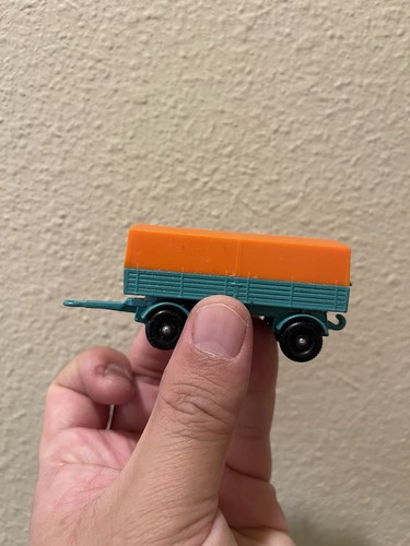 VTG 1960s Matchbox Lesney No2. Mercedes Trailer w Original Box Made in England - Picture 1 of 9