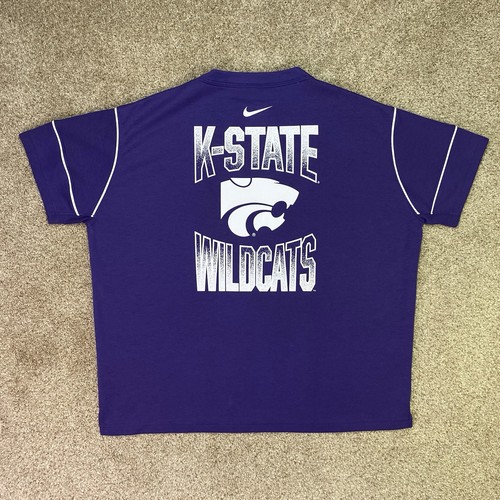 Kansas State Wildcats Shirt Damen L Boxy Top Nike Dri-Fit Loose Sport Game Day - Bild 1 von 24