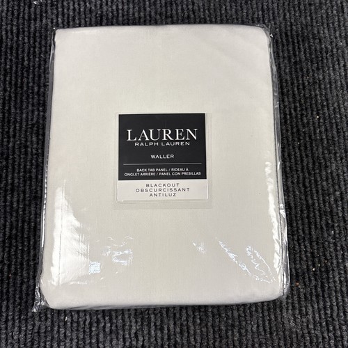 Curtain Lauren Ralph LaurenBlackout Solid 100% Cotton 52 x 84 inches Rod Pocket