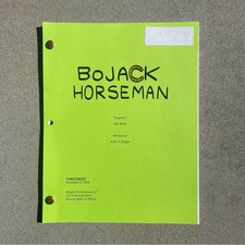 Bojack Horseman 2018 Surprise! Episode Original Production Table Draft Script