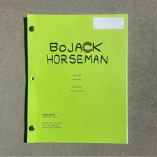 Bojack Horseman 2018 Surprise! Episode Original Production Table Draft Script