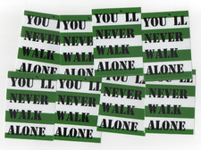 10 x GLASGOW CELTIC 8CM x 5.8CM STICKERS - GREEN BRIGADE PARKHEAD ULTRAS CFC