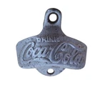 Vintage Drink Coca-Cola Bottle Opener Wall Mount Starr X Brown Co New York