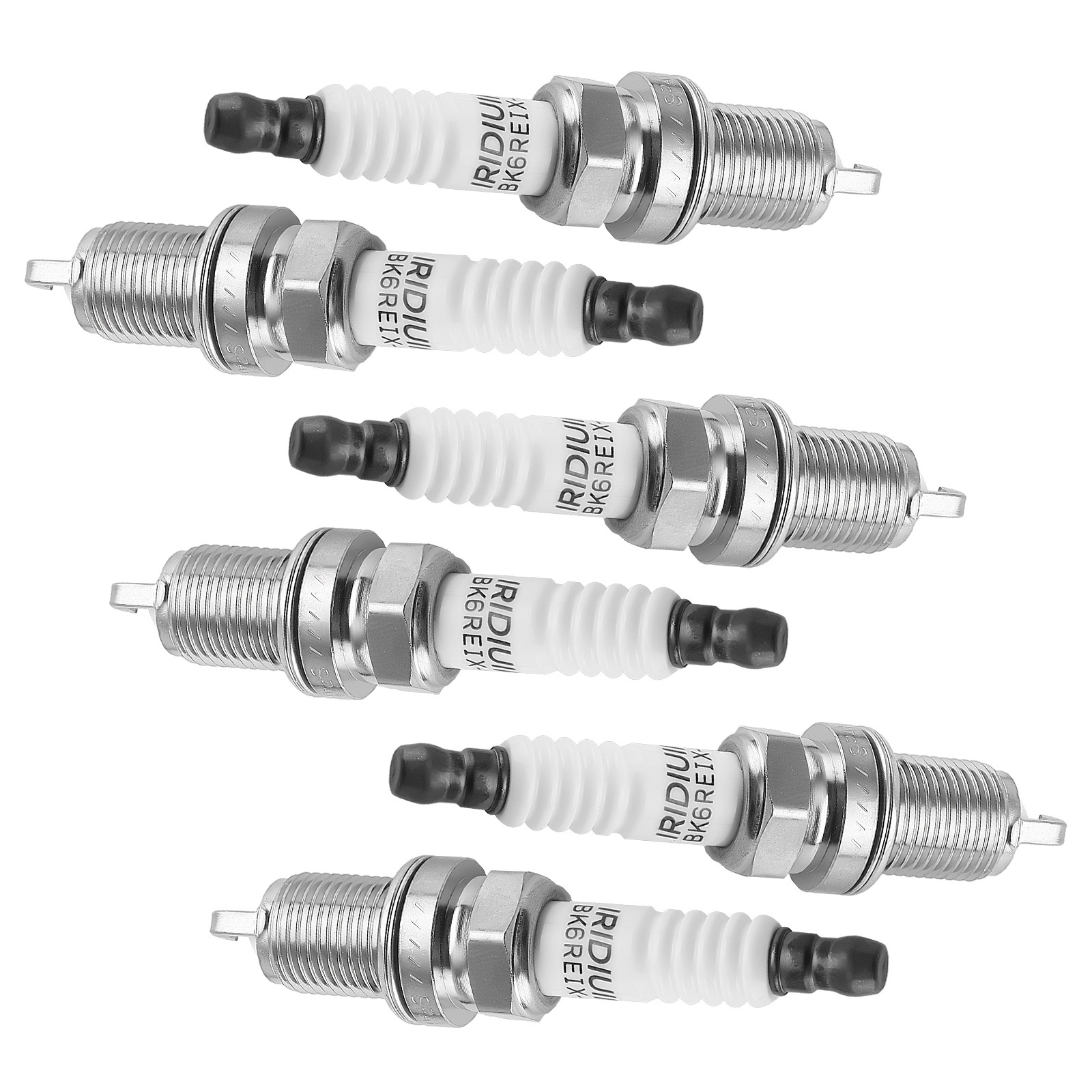 6pcs Ignition Coil + 6pcs Spark Plugs For BMW M3 X3 M3 Z3 Z4 Rolls-royce Phantom