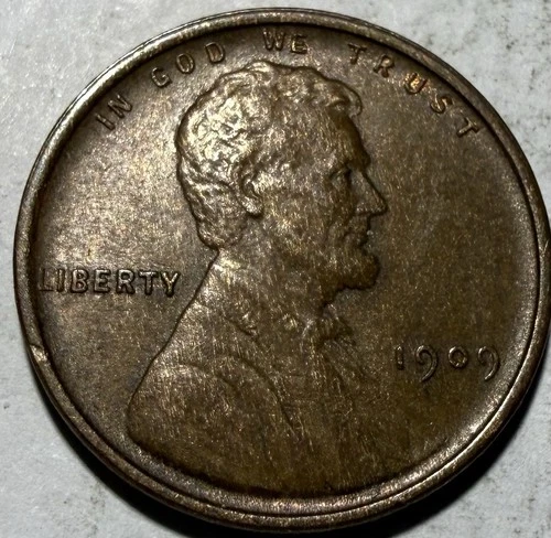 1909 P Lincoln Wheat Penny AU BN Beauty #T411