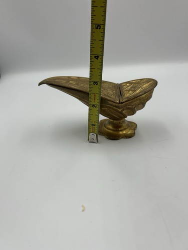 Vintage schweres Messing katholische Kirche Altar Räucherboot Top Zustand - Bild 10 von 11
