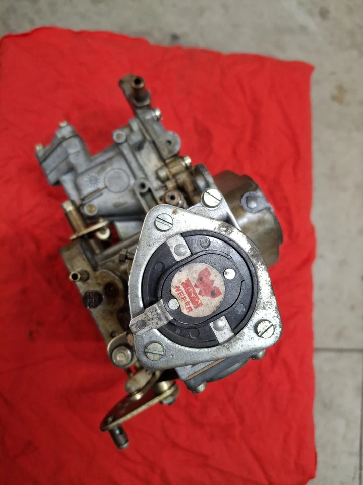 Vintage Weber Downdraft Carburetor 34 Dgec Weber 34/34 Toyota/MG/SUZUKI - Image 2 of 4