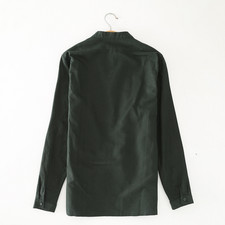 Men  s Casual Mandarin Collar Button Down Long Sleeve Shirt