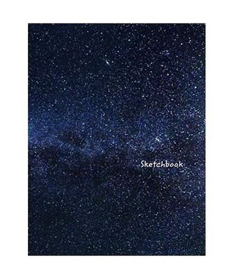 Sketchbook: Large Galaxy Design Drawing Book: Large Galaxy Design Drawing Book, 