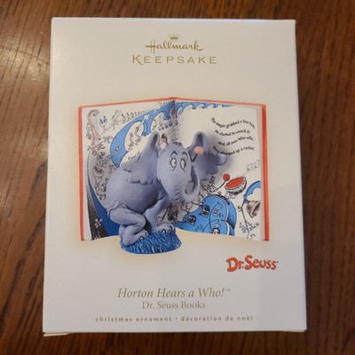 Dr Seuss Horton Hears a Who Hallmark Keepsake Ornament 2008 Christmas