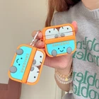 For AirPods 1 2 3 4 Pro 2 Silicone Sardine Can Case Shockproof Earphone Cover