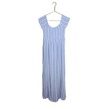 Aéropostale Stripped Off-Shoulder Maxi Dress, Size XL‎