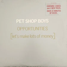 Pet Shop Boys - Opportunities 1986 12” Vinyl Record EMI America VG+/VG+