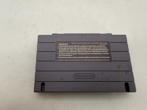 SNES Sim City W/Box (Super Nintendo) Authentic Game, Tested - Picture 3 of 4