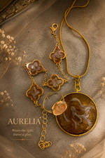 Necklace, Ring  & Bracelet - Set for women fine jewelry