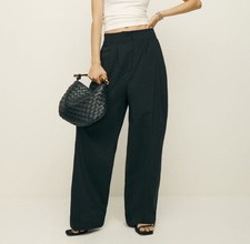 Reformation x Laura Harrier. Danielle Pant. 4P, Black. Design Team Release