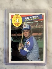 1985 Topps - Bob Horner #276 Atlanta Braves ⚾ Baseball Card