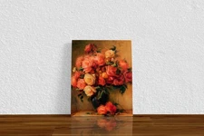 Pierre-Auguste Renoir "Bouquet of Roses" Canvas Print Wall Art Home Decor