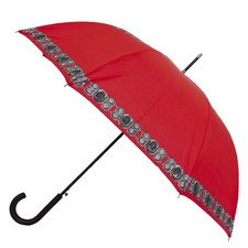 Guy de Jean Jean-Paul G. Chapeau Eloche Umbrella Ivory & Fuchia