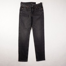NWT American Eagle '90s Skinny Women's Black Jeans Sz 4 Stretch High Rise
