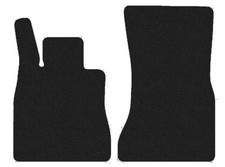 Vorne Fußmatten für Mercedes Maybach S-Klasse Z223 2021-..., Anthrazit Velour