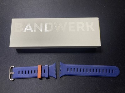 Apple Watch Ultra Armband von Bandwerk in Ocean Blue Silikon