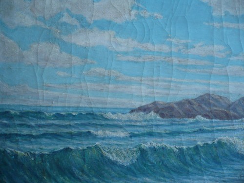 VICTOR BOYGLE, EARLY CALIFORNIA CA PLEIN AIR IMPRESSIONIST VINTAGE OIL COASTAL - Picture 4 of 11