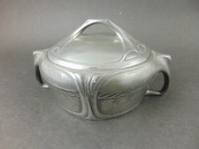 Jugendstil Zuckerdose Nr. 1816 von Gerhardi Entwurf Albin Müller um 1904