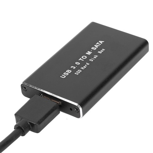 Mini SSD Hard Drive Enclosure USB 3.0 to mSATA External Hard Disk HDD Case UK - Bild 4 von 6