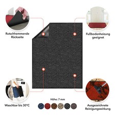 Sky/ Dura Türmatte Schmutzfangmatte Fußabtreter Schmutzmatte Sauberlaufmatte