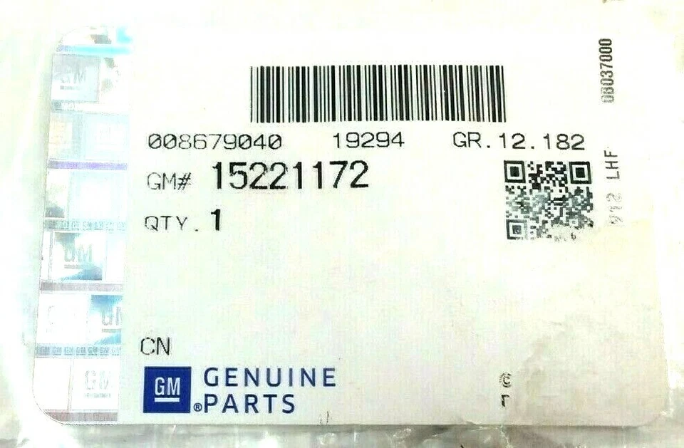 Buick Allure LaCrosse Lucerna porta-malas tampa cromada placa de identificação emblema novo OEM - Imagem 3 de 3