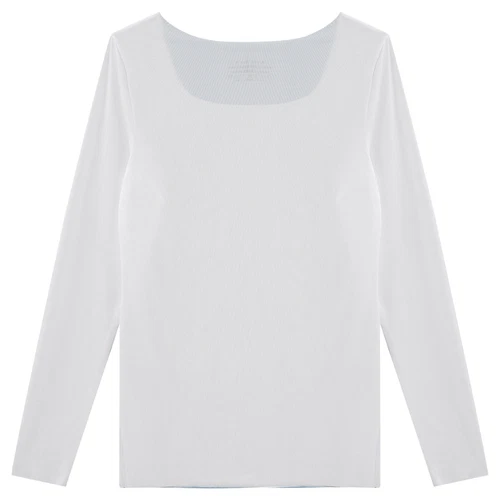Damen Langarmshirt Warm Basic Kompression Oberteil Shirt- - Bild 69 von 113